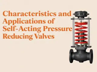Characteristics and Applications of Self-Acting Pressure Reducing Valves