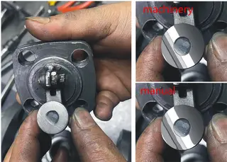 Mechanical Lapping vs. Manual Lapping