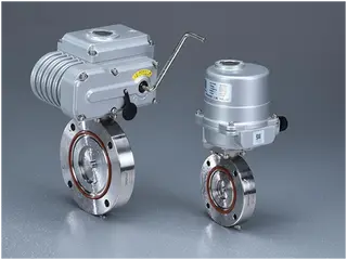 Electric Actuated Vacuum Butterfly Valve