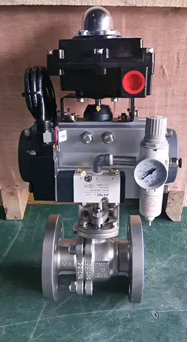 Pneumatic O-Type Ball Valve