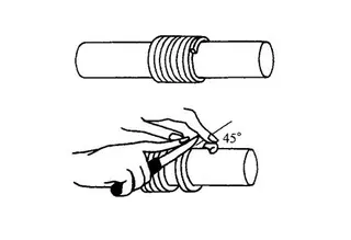 Cutting Method of Braided Packing