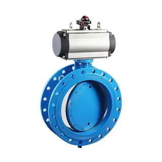 Pneumatic Double-Eccentric Butterfly Valve