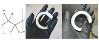 Packings with Ultra-low Friction Coefficient