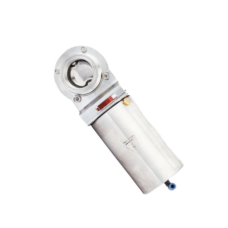 Pneumatic Butterfly Valve, Stainless Steel