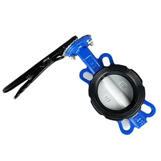 Rubber-Sealed Wafer Butterfly Valve, Ductile Iron, 2-60 Inch