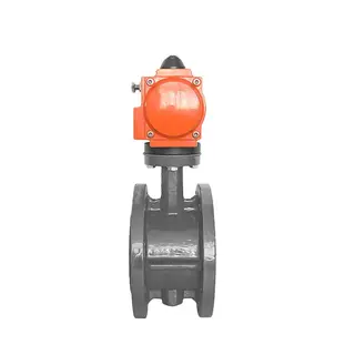 Pneumatic Actuated Butterfly Valve, Cast Steel, 2-80 Inches