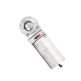 Single-Acting Pneumatic Butterfly Valve, SS 304/SS 316, PN10