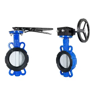 Rubber-Sealed Wafer Butterfly Valve, Ductile Iron, 2-60 Inch