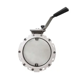 Powder Butterfly Valve, Aluminum Alloy, DN100-DN400, PN2-PN7