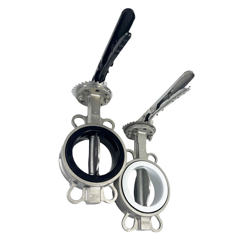 Stainless Steel Wafer Butterfly Valve, 2-12 IN, CL150, Lever