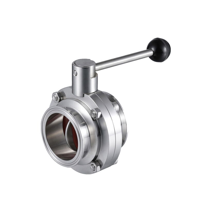 Tri-Clamp Butterfly Valve, SS 304, SS 316, DN15-DN300, PN10