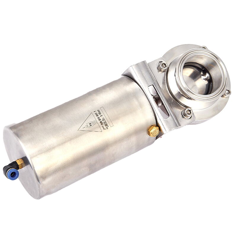 Vertical Single-Acting Pneumatic Butterfly Valve