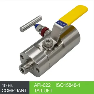 Gauge Root Valve, One Piece, DBB, 1/2-2 Inch, CL150-2500 LB