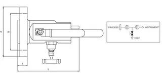 Block & Bleed Valve Design Drawing