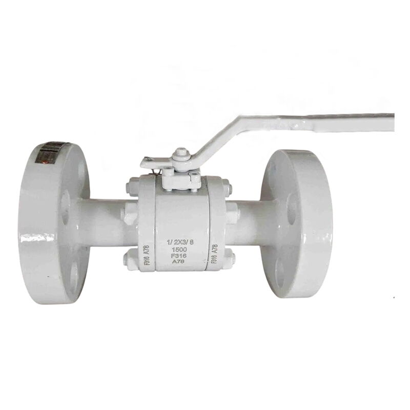 API 602 Ball Valve, A182 F316, 1/2 * 3/8 Inch, CL1500, Lever