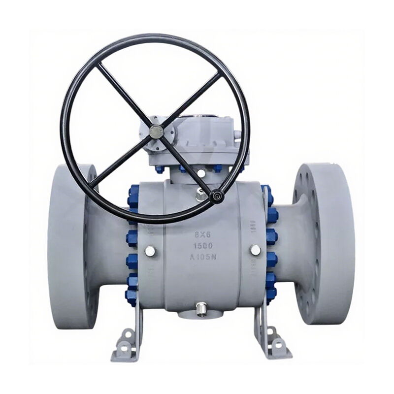 ASTM A105N Trunnion Ball Valve, API 6D, 8*6 IN, CL1500, RTJ
