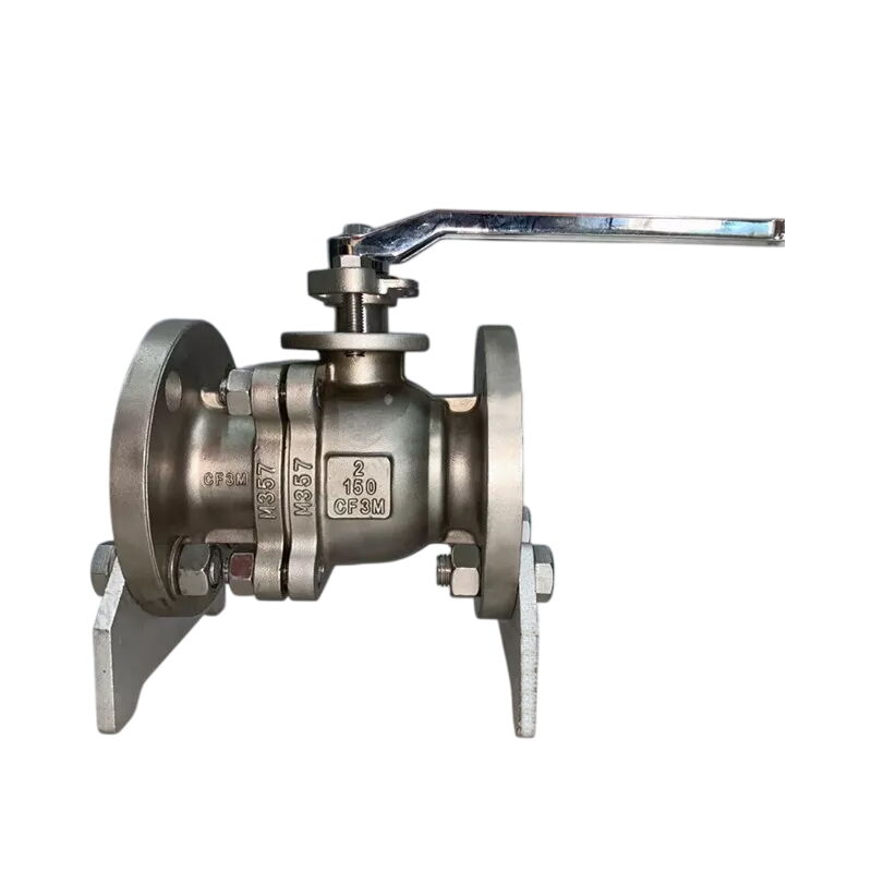 ASTM A351 CF3M Ball Valves, API 6D, 2 Inch, CL150 LB, Lever