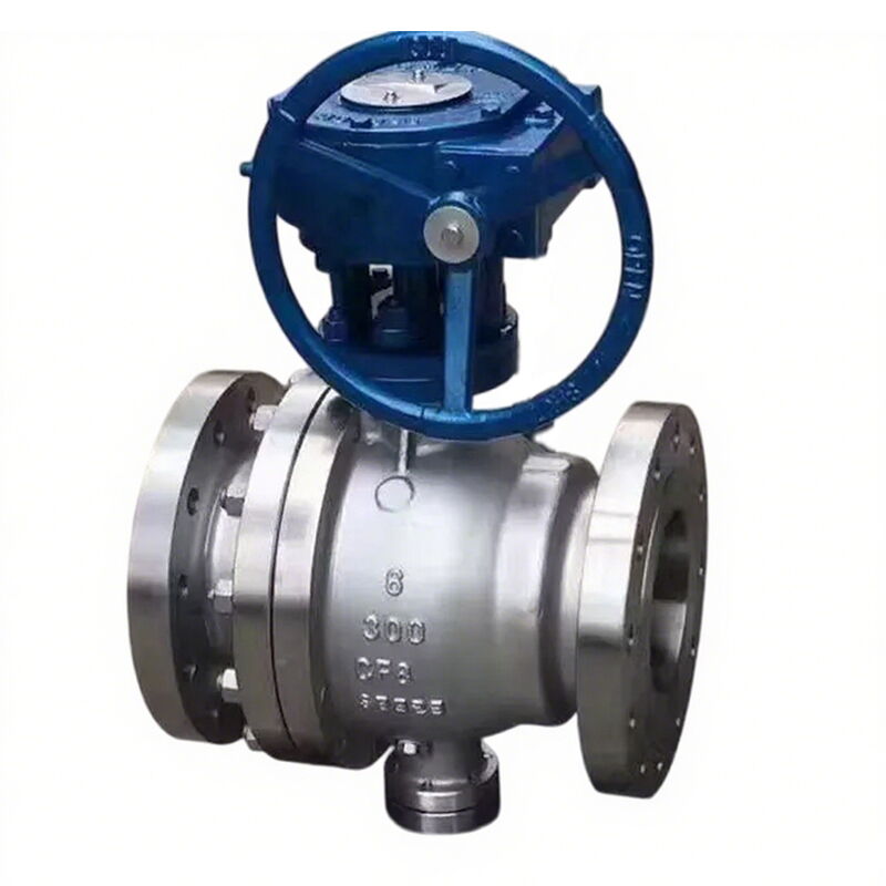 ASTM A351 CF8 Floating Ball Valve, API 6D, 6 Inch, CL300, RF