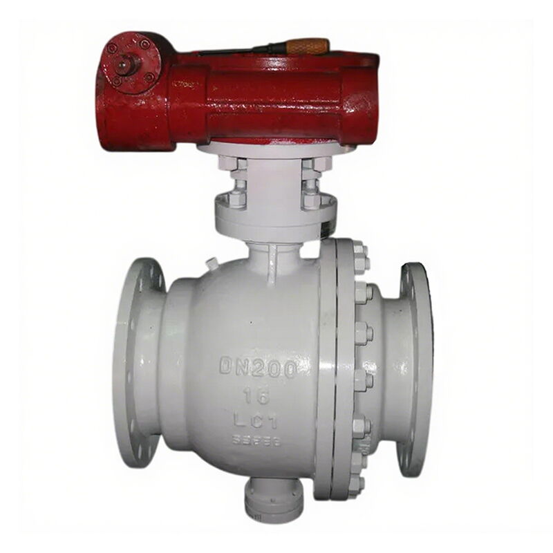 ASTM A352 LC1 Floating Ball Valve, API 6D, DN200, PN16, RF