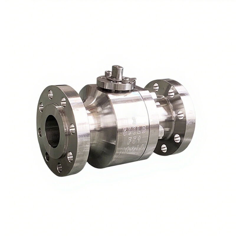 Duplex Steel Ball Valve, API 6D, ASTM A182 F51, 3 IN, CL600