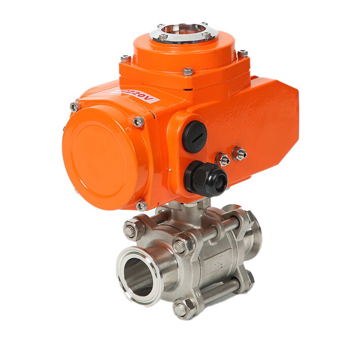 Electric Tri-Clamp Ball Valve