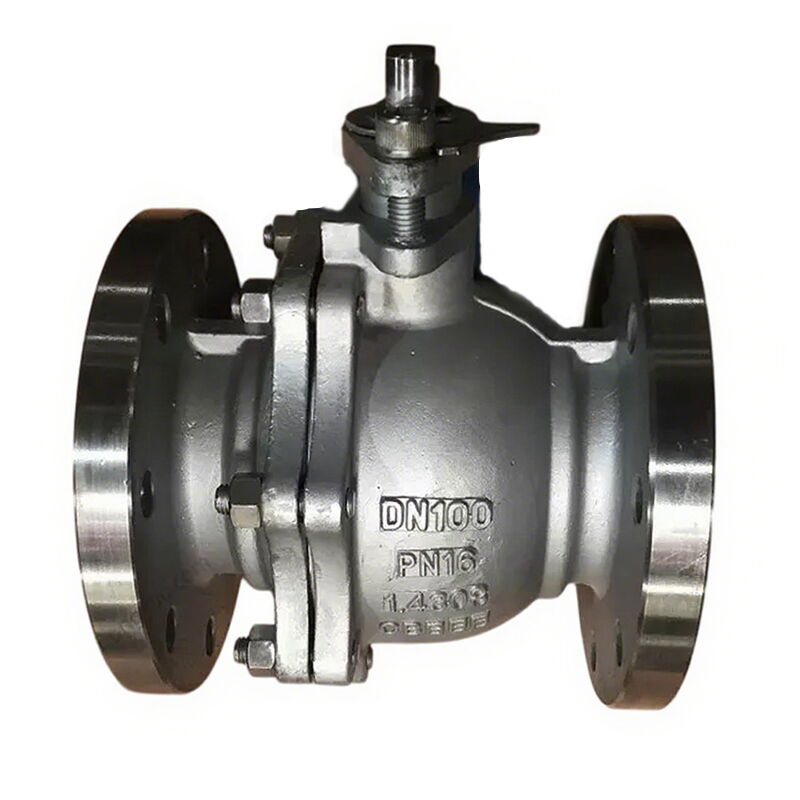 EN 1.4308 Ball Valve, EN 13709, Stainless Steel, DN100, PN16
