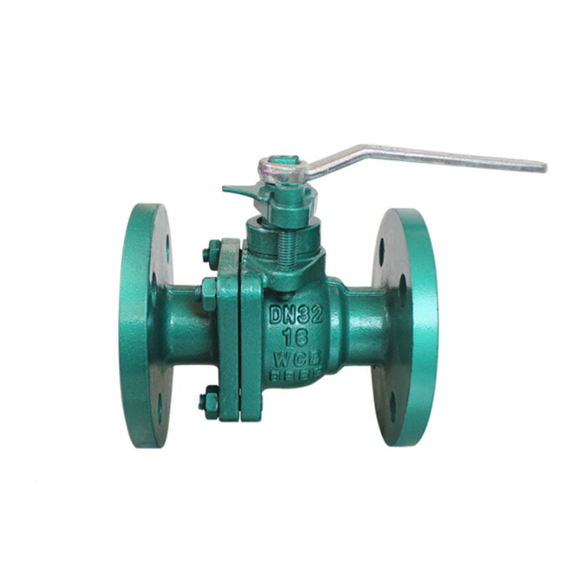 Fluorine-lined Ball Valves, ASME B16.34, WCB, DN32, PN16, RF
