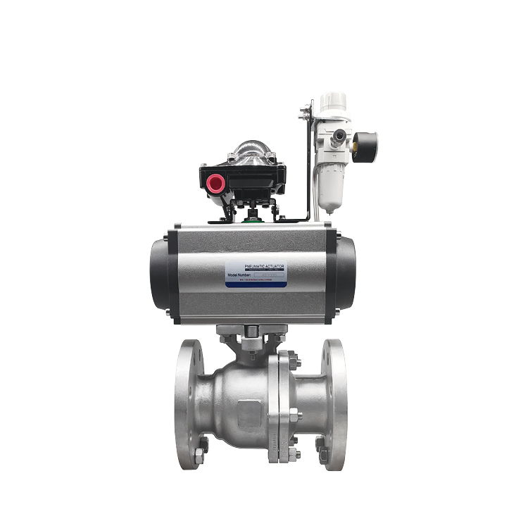 Pneumatic Flanged Ball Valve