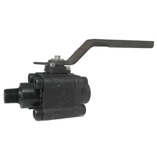 API 608 Ball Valve, ASTM A105N, 1/2 Inch, 1500 LB, NPT * SW