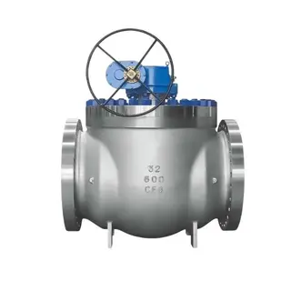 Top Entry Trunnion Ball Valve, API 6D, ASTM A351 CF8, 32 IN