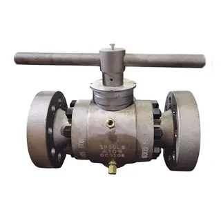 3-piece Ball Valve, API 6D, ASTM A105, 2 Inch, CL2500 LB, RF