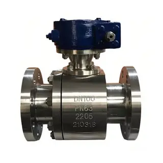 Duplex 2205 Floating Ball Valve, API 6D, DN100, PN63, 4 Inch