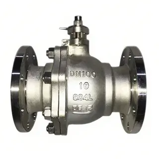SS 904L Ball Valve, API 6D, API 608, DN100, PN16, 4 Inch, RF