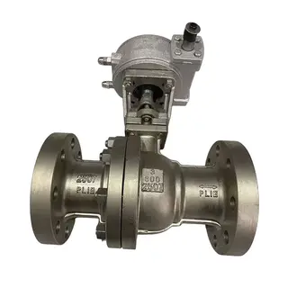 Duplex 2507 Ball Valve, API 6D, 3 Inch, 600 LB, RF, Wormgear