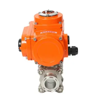 Electric Tri-Clamp Ball Valve, SS 304/SS 316L, 3PC, 1/4-4 IN