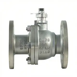ASTM A351 CF3M Ball Valve, API 6D, API 608, DN65, PN16, 2 PC