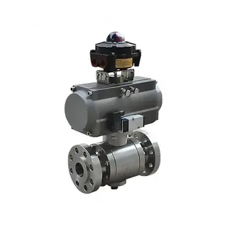 Pneumatic Actuated Ball Valves, BS 5351, DN80, PN16, 3 Inch