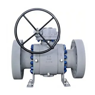 ASTM A105N Trunnion Ball Valve, API 6D, 8*6 IN, CL1500, RTJ