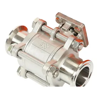 Electric Tri-Clamp Ball Valve, SS 304/SS 316L, 3PC, 1/4-4 IN