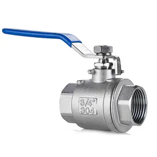 Stainless Steel 2-Piece Ball Valve, CF8M, 3/4 Inch, 1000 WOG