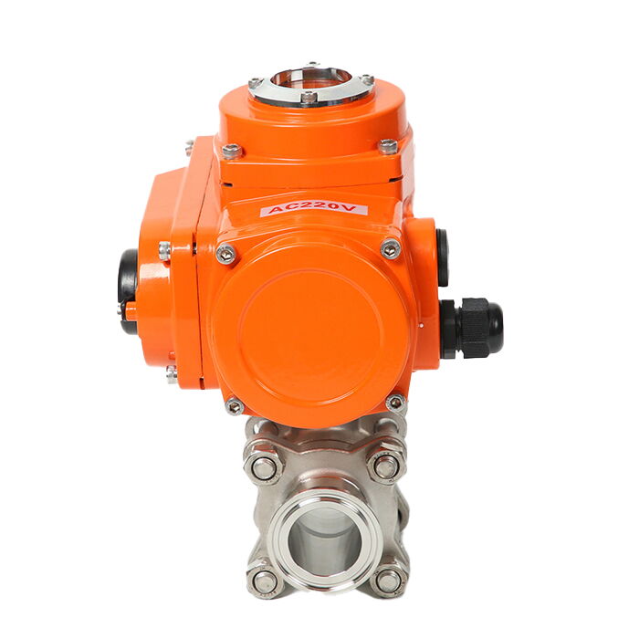 Three-Piece Sanitary Ball Valve