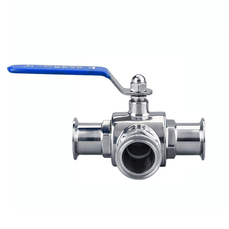 Three-way Sanitary Ball Valve