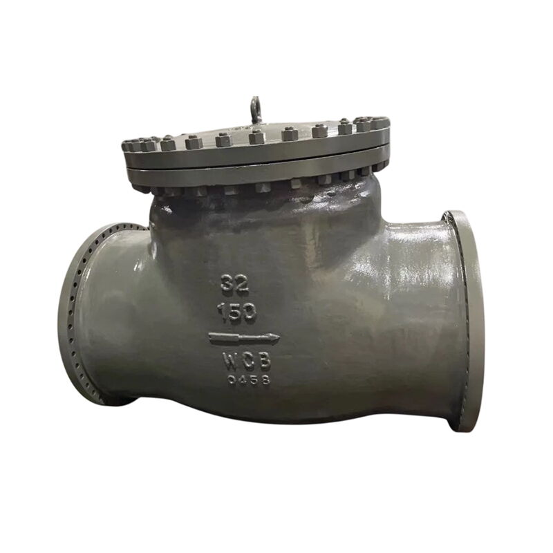 API 6D Swing Check Valves, ASTM A216 WCB, 32 Inch, CL150, RF