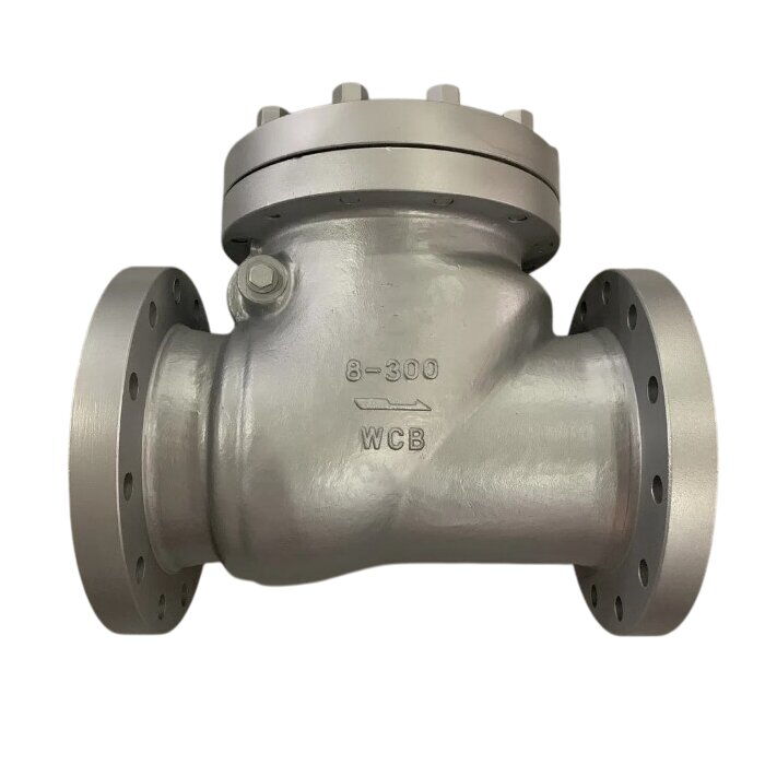 ASTM A216 WCB Swing Check Valve, BS 1868, 8 Inch, 300 LB, RF