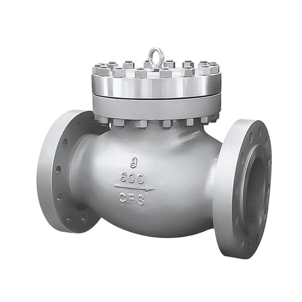 ASTM A351 CF8 Swing Check Valve, API 6D, 8 Inch, 600 LB, RF