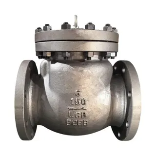 ASTM A352 LCB Check Valve, BS 1868, 6 Inch, CL150 LB, BB, RF