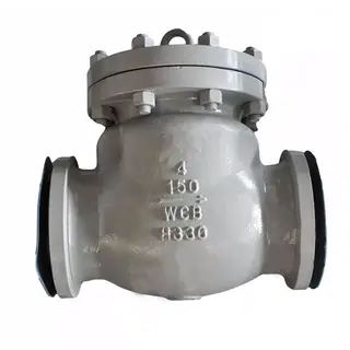 ASME B16.34 Swing Check Valve, ASTM A216 WCB, 4 Inch, CL150