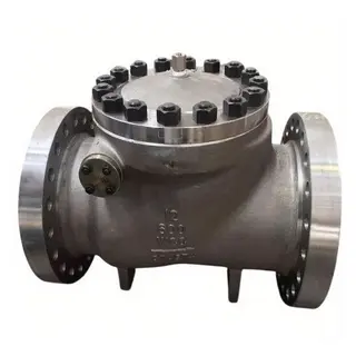 ASTM A216 WCC Swing Check Valve, API 6D, 12 Inch, CL600, RTJ