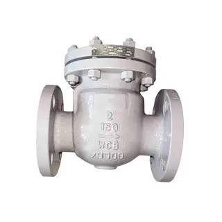 Carbon Steel Swing Check Valve, BS 1868, ASTM A216 WCB, 2 IN