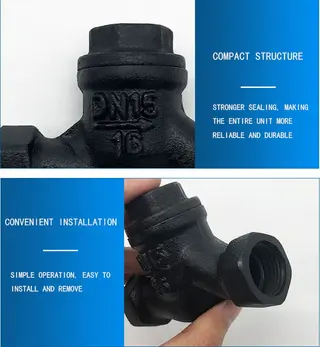 Carbon Steel Threaded Check Valve Details